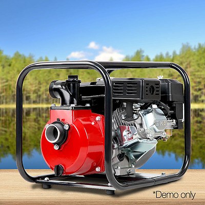 2inch High Flow Water Pump - Black & Red - Brand New - Free Shipping