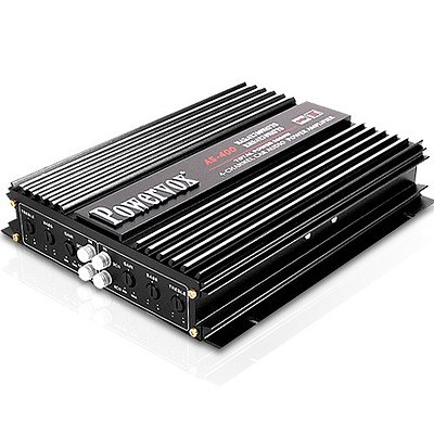New PowerVox 2800 Watt 4 Channel Car Amplifier Black - Brand New - Free Shipping