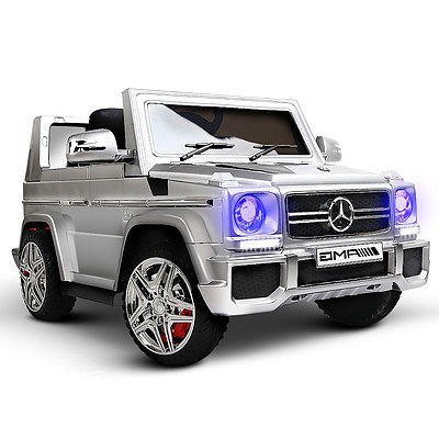 Kids Ride on Car with Remote Control Silver - Brand New