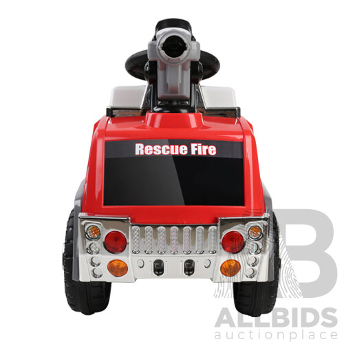 Kids Ride On Fire Truck Motorbike Motorcycle Car Red Grey - Brand New - Free Shipping
