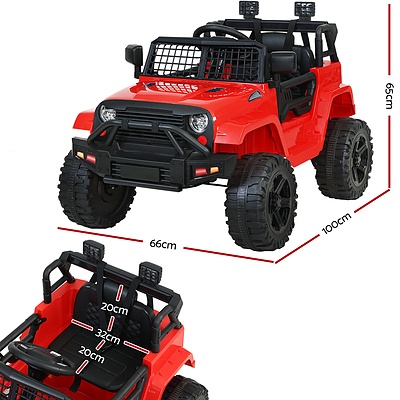 Kids Ride On Car Electric 12V Car Toys Jeep Battery Remote Control Red - Brand New - Free Shipping