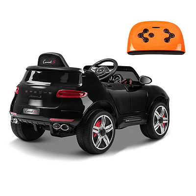 Kid's Electric Ride on Car Porsche Macan Style - Black - Free Shipping