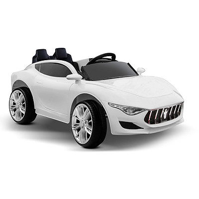 Kids Ride on Sports Car- White - Brand New - Free Shipping