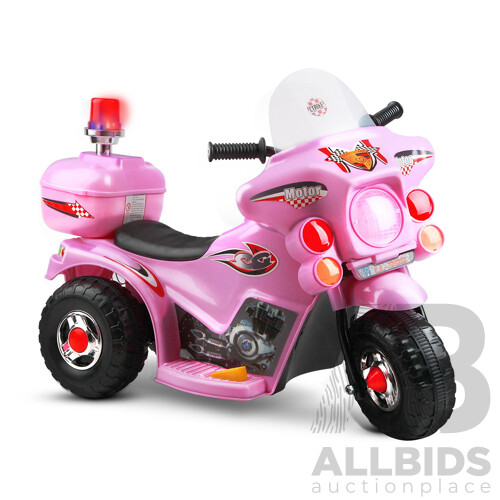 Kids Ride On Motorbike Motorcycle Car Pink - Brand New - Free Shipping