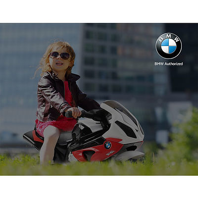 Kids Ride On Motorbike BMW Licensed S1000RR Motorcycle Car Red - Brand New - Free Shipping