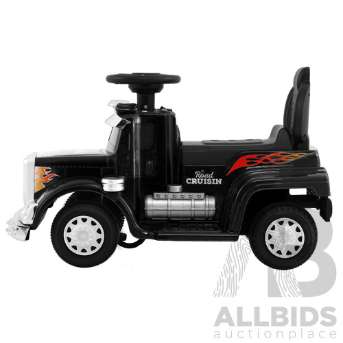 Ride On Cars Kids Electric Toys Car Battery Truck Childrens Motorbike Toy Black - Brand New - Free Shipping