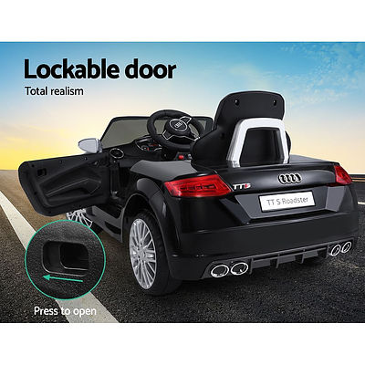 Audi Licensed Kids Ride On Cars Electric Car Children Toy Cars Battery Black - Brand New - Free Shipping