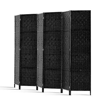 6 Panel Room Divider - Black - Brand New - Free Shipping