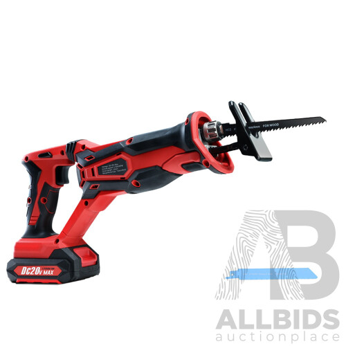 18V Lithium Cordless Reciprocating Saw Electric Corded Sabre Saw Tool  - Brand New - Free Shipping
