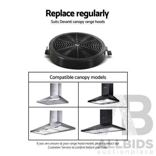 Pyramid Range Hood Rangehood Carbon Charcoal Filters Replacement For Ductless Ventless - Brand New - Free Shipping
