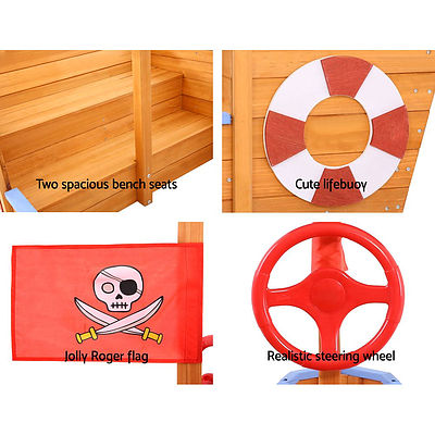 Boat Sand Pit With Canopy - Brand New - Free Shipping