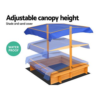 Outdoor Canopy Sand Pit - Brand New - Free Shipping