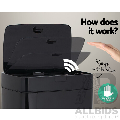 Automatic Motion Sensor Kitchen Rubbish Bin 45L - Brand New - Free Shipping