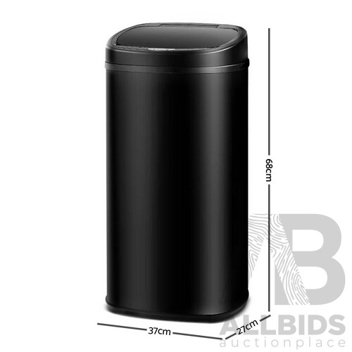 58L Motion Sensor Rubbish Bin - Black - Brand New - Free Shipping