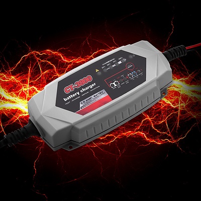 Smart Battery Charger 3.5A 12V 6V Automatic SLA AGM Car Truck Boat Motorcycle Caravan - Brand New - Free Shipping