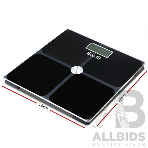 Bathroom Scales Digital Weighing Scale 180KG Electronic Monitor Tracker - Brand New - Free Shipping