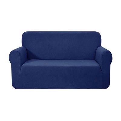 High Stretch Sofa Cover Couch Protector Slipcovers 2 Seater Navy - Brand New - Free Shipping