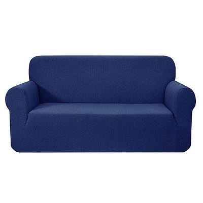 High Stretch Sofa Cover Couch Protector Slipcovers 3 Seater Navy - Brand New - Free Shipping
