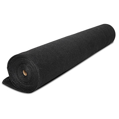 20m Shade Cloth Roll - Black - Brand New