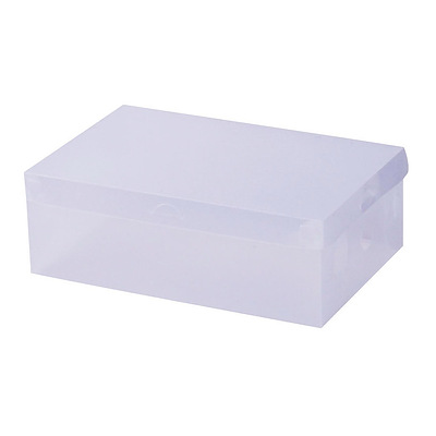 40pcs Clear Shoe Storage Box Transparent Foldable Stackable Boxes Organize Home - Brand New - Free Shipping