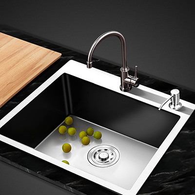 Stainless Steel Kitchen Sink 550X450MM Under/Topmount Sinks Laundry Bowl Silver - Brand New - Free Shipping