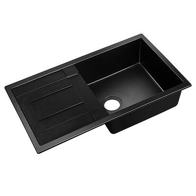 Stone Kitchen Sink Black 860 x 500 - Brand New - Free Shipping