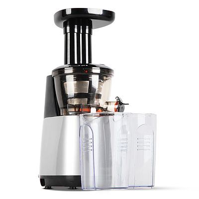 Cold Press Food Processor Juicer - Silver - Free Shipping