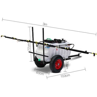 Weed Sprayer 100L Tank with Trailer - Brand New - Free Shipping