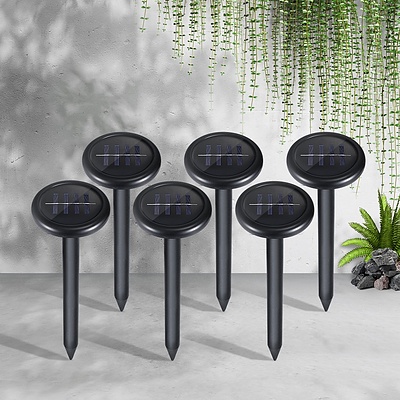 6 X Solar Snake Repeller Powered Snake Repellers Pest Control - Brand New - Free Shipping