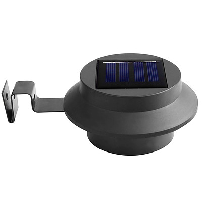 4 x Solar Gutter Light - Black - Free Shipping