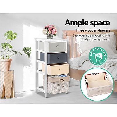 Bedroom Storage Cabinet - White - Brand New - Free Shipping