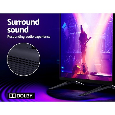 Smart LED TV 43 Inch 43 4K UHD HDR LCD Slim Thin Screen Netflix YouTube