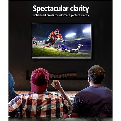 32 Inch Smart LED TV HD LCD Slim Thin Screen Netflix Black 16:9