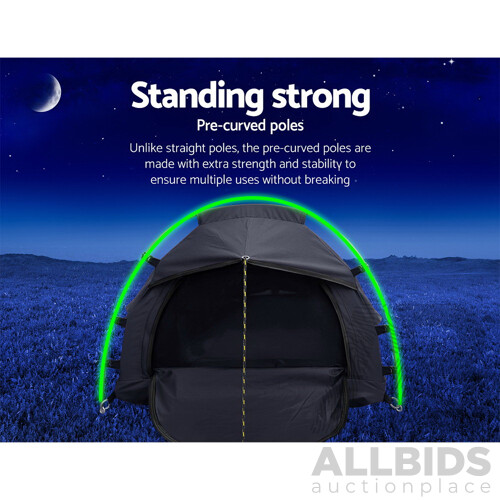 Camping Swags Single Biker Swag Grey Ripstop Canvas - Brand New - Free Shipping