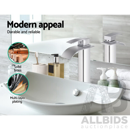 Basin Mixer Tap - Silver - Brand New - Free Shipping