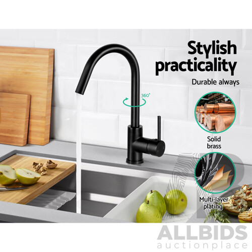 Mixer Faucet Tap - Black - Brand New - Free Shipping