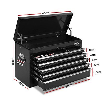 14 Drawers Toolbox Chest Cabinet Mechanic Trolley Garage Tool Storage Box - Brand New - Free Shipping