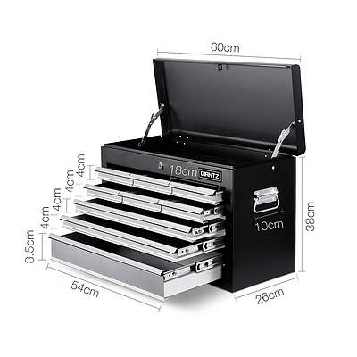 9 Drawer Mechanic Tool Box Storage - Black & Grey - Brand New - Free Shipping