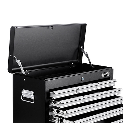 9 Drawer Mechanic Tool Box Storage - Black & Grey - Brand New - Free Shipping
