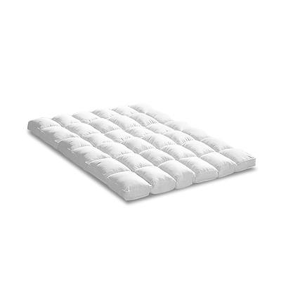 Queen Size Duck Feather Down Mattress Topper - Free Shipping