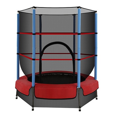 Everfit 4.5FT Trampoline Round Trampolines Kids Enclosure Outdoor Indoor Gift - Brand New - Free Shipping