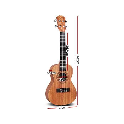 23 Inch Concert Ukulele Mahogany Ukeleles Uke Hawaii Guitar - Brand New - Free Shipping