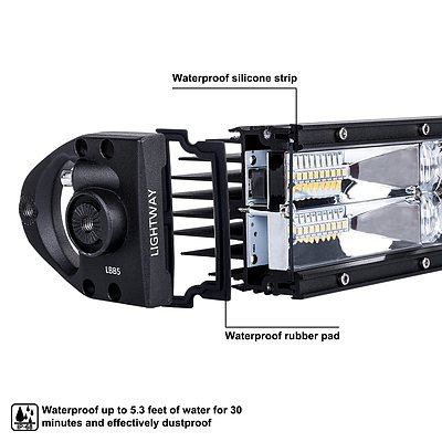 22inch Osram LED Light Bar Flood Spot Triple Row Cree Offroad Driving 4WD 4x4 - Free Shipping