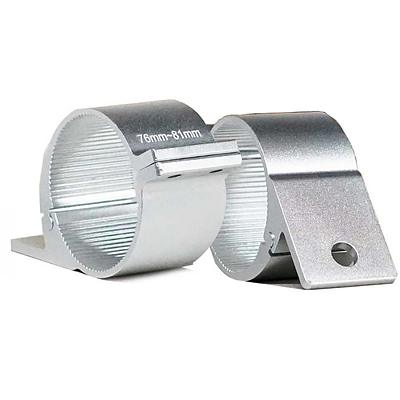 PAIR Silver Bullbar Mounting Bracket Clamp 49-54mm For LED Light Bar HID ARB - Brand New