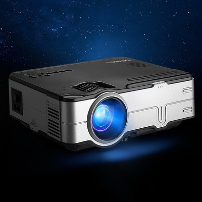 Portable Mini Video Projector Home Cinema HDMI VGA USB Movies 1080P