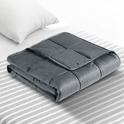 9KG Weighted Blanket Heavy Gravity Minky Cover Relax Calm Adult - Brand New - Free Shipping