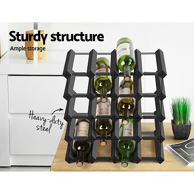 20 Bottle Timber Wine Rack - Brand New - Free Shipping