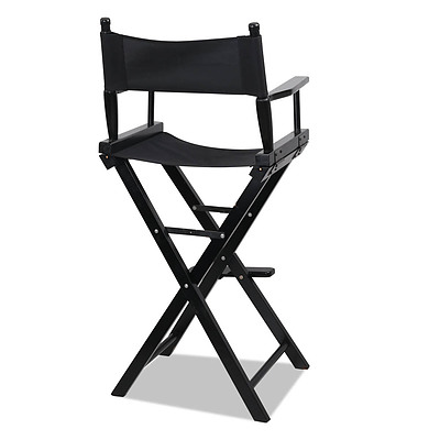Tall Director Chair - Black - Brand New - Free Shipping