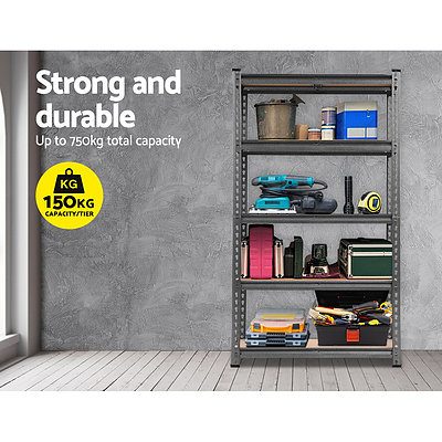 0.7M Metal Steel Warehouse Shelving Racking Garage Storage Shelves Racks - Brand New - Free Shipping