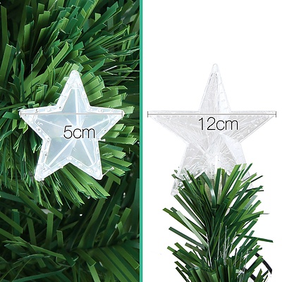 Jingle Jollys 2.4M 8FT LED Christmas Tree Multi Colour - Brand new - Free Shipping